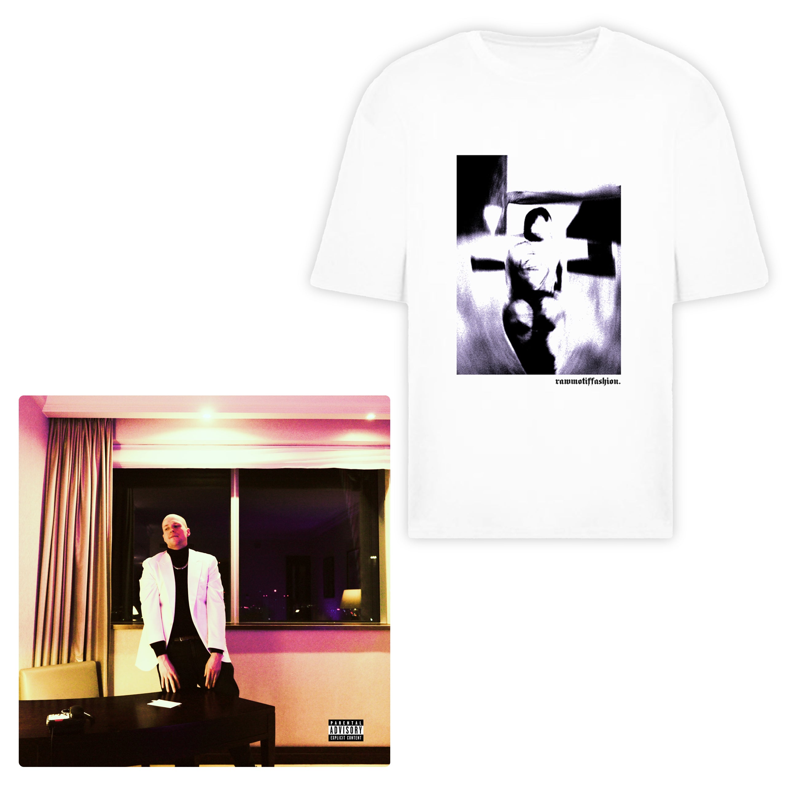 BALENCIAGA HUSTLER CD + TEE